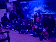 les PS et les parents devant l'aquarium australien